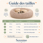 Serenimo™ – Le Lit Cocon Anti-Stress pour Chien & Chat